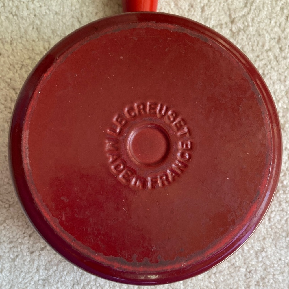 Le Creuset red vintage saucepan - Picture 8 of 17